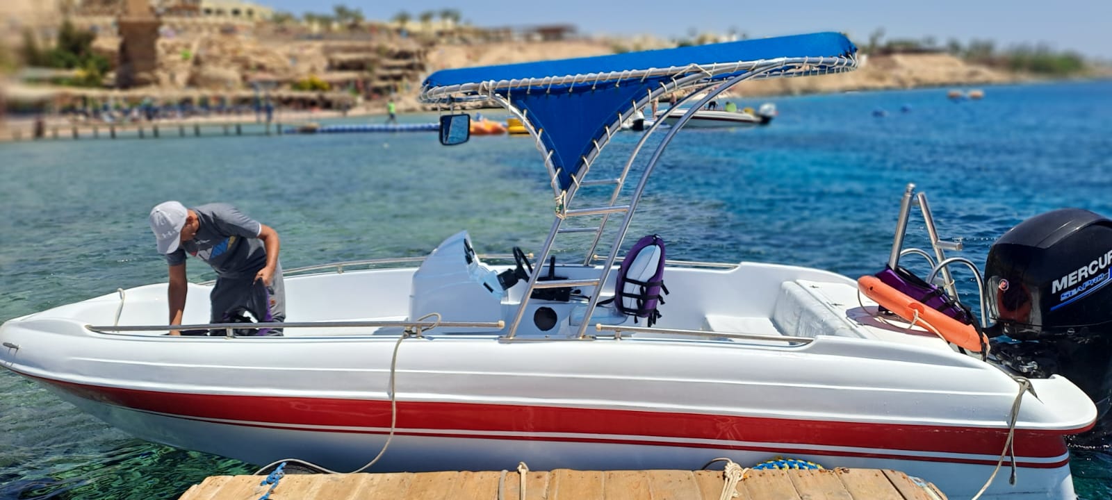 7Private Speed Boat to Tiran Island- Sharm El Sheikh