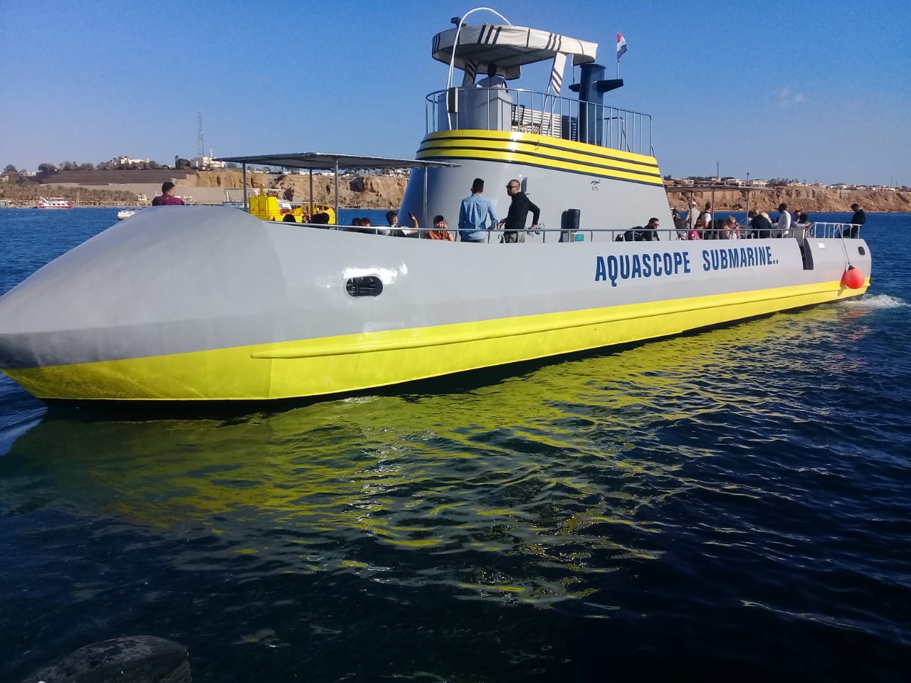 4Wycieczka łodzią podwodną Sea Scope w Szarm el-Szejk