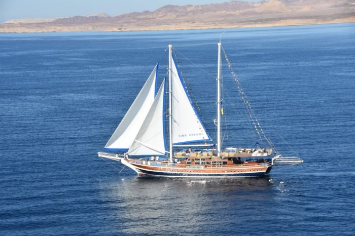 Segelboot -Sharm El Scheich